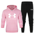 Men's Solid Color Thick Jacket Set for Spring and Autumn