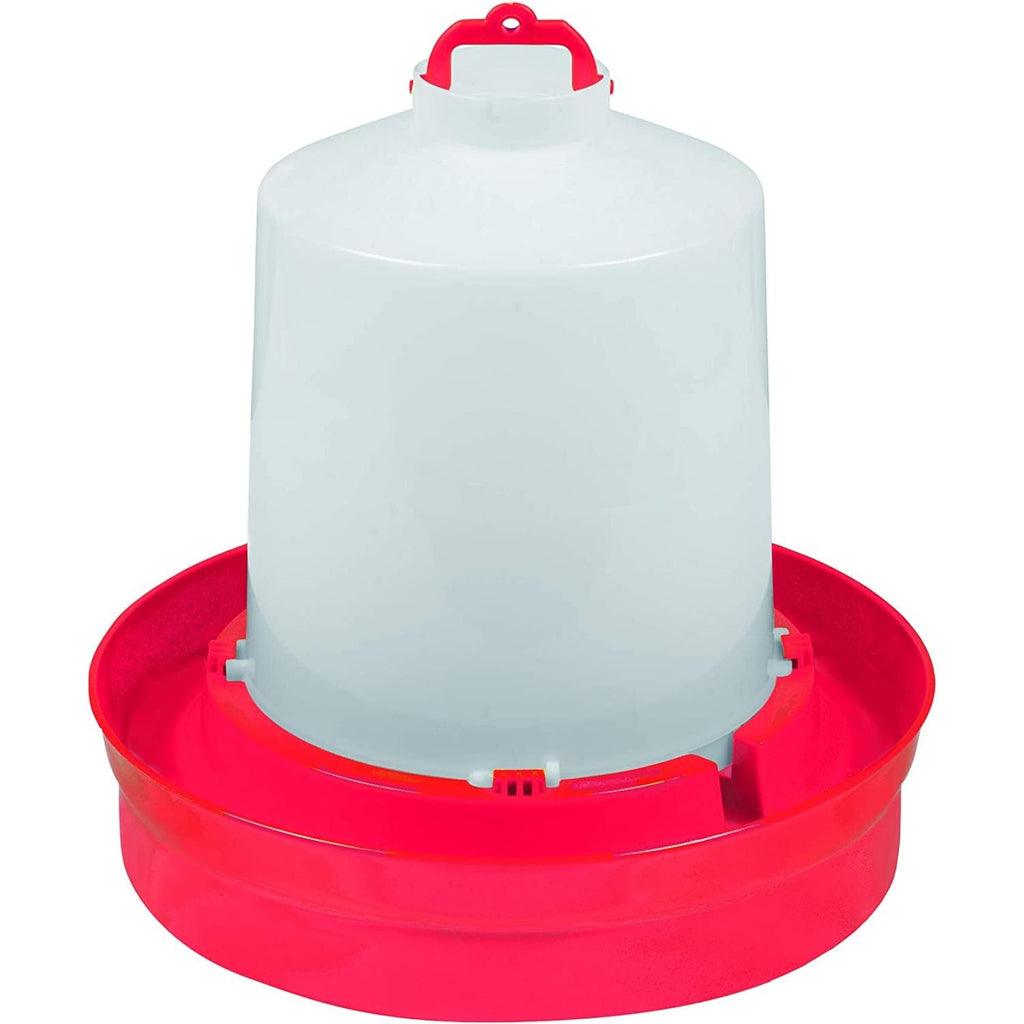 Little Giant Deep Base Poultry Waterer Chicken Water Container Heavy Duty 2 Gallon
