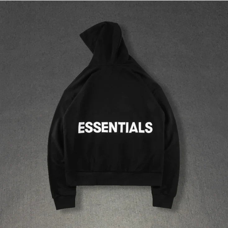 FOG Essentials Hoodie and Letter Print Apparel Set