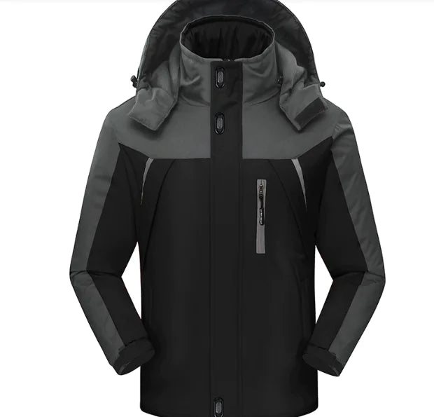 Custom Winter Fleece Lined Thick Jacket for Men