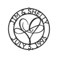Infinite Love Personalized Gifts - Custom Metal Sign