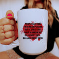 People Say That I'm A Mean Person Ceramic Mug 15 oz