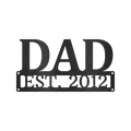 Dad Personalized Gifts - Custom Metal Sign
