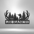 Wildlife Camping Personalized Gifts - Custom Metal Sign