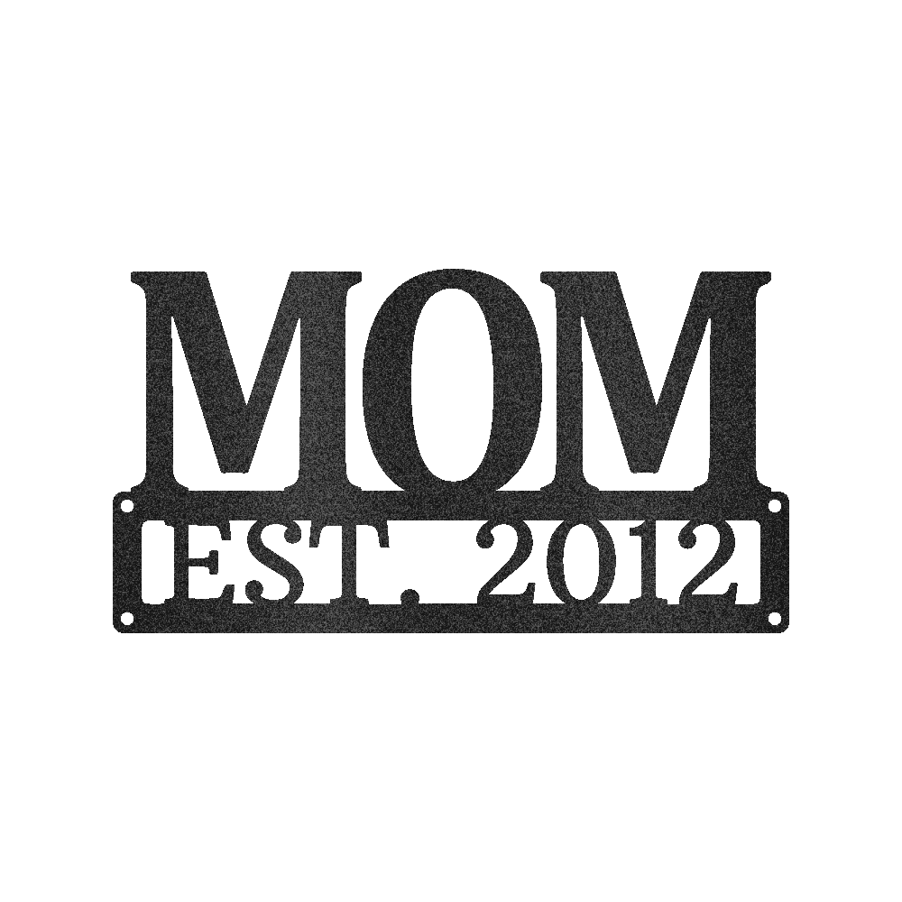 Custom Metal Sign for Mom - Personalized Mother’s Day Gift - Wall or Porch Decor