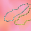 Snakey Chain Titanium Necklace