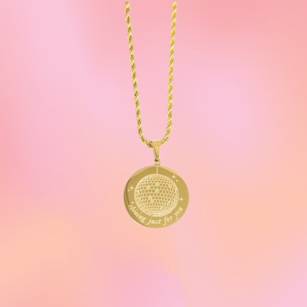 Shining Just For You-Titanium Necklace