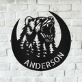 Roaring Bear Personalized Gifts - Custom Metal Sign