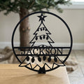 Christmas Tree Personalized Gifts - Custom Metal Sign