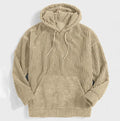 Essentials Hooded Corduroy Pullover for Men (One Piece)