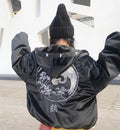 Hooded Jacket, Baseball Jacket, Crane Design